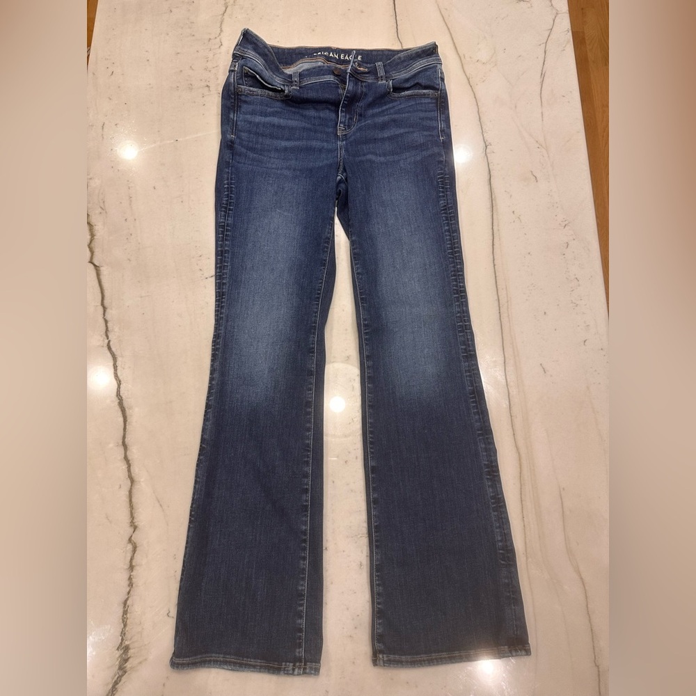 American Eagle Outfitters Blue Flare Jeans